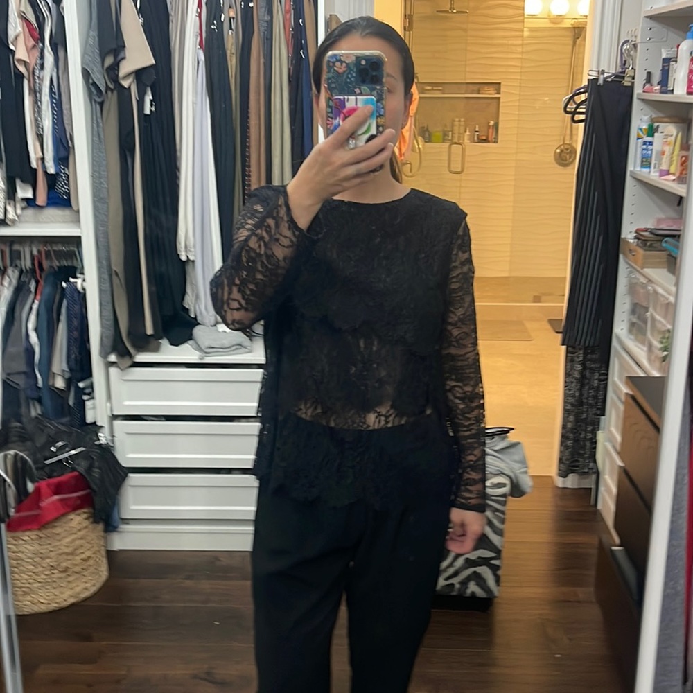 No.6 Store lace top